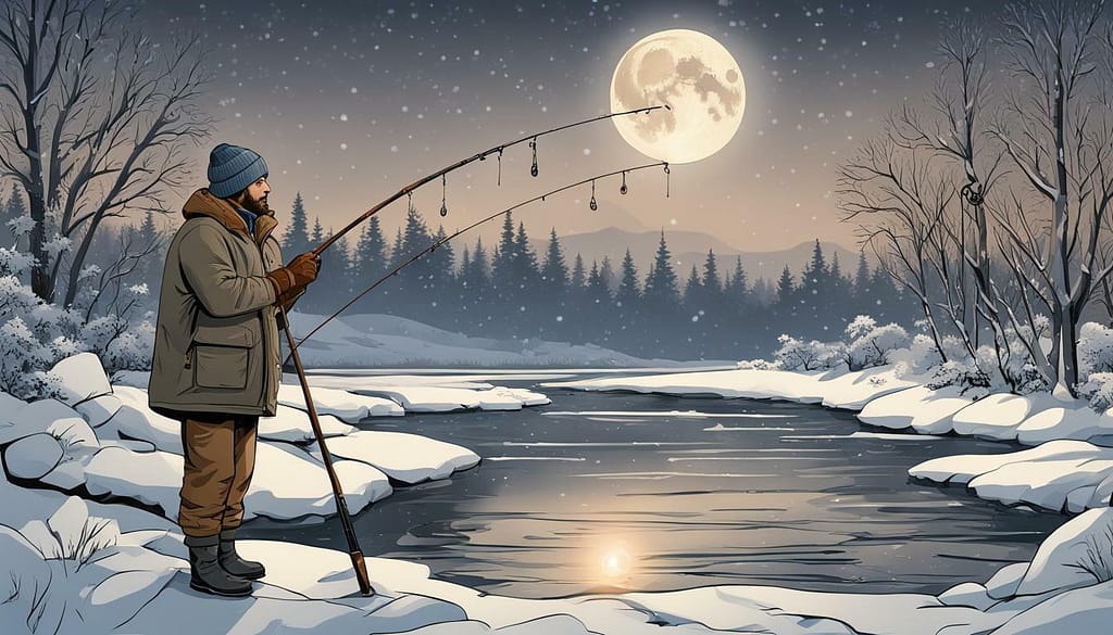 winter catfishing tips