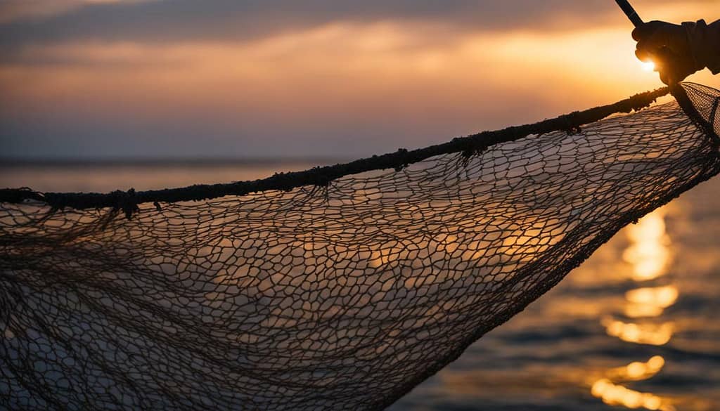 how do fishing nets work