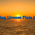 Fishing License Plate Ideas